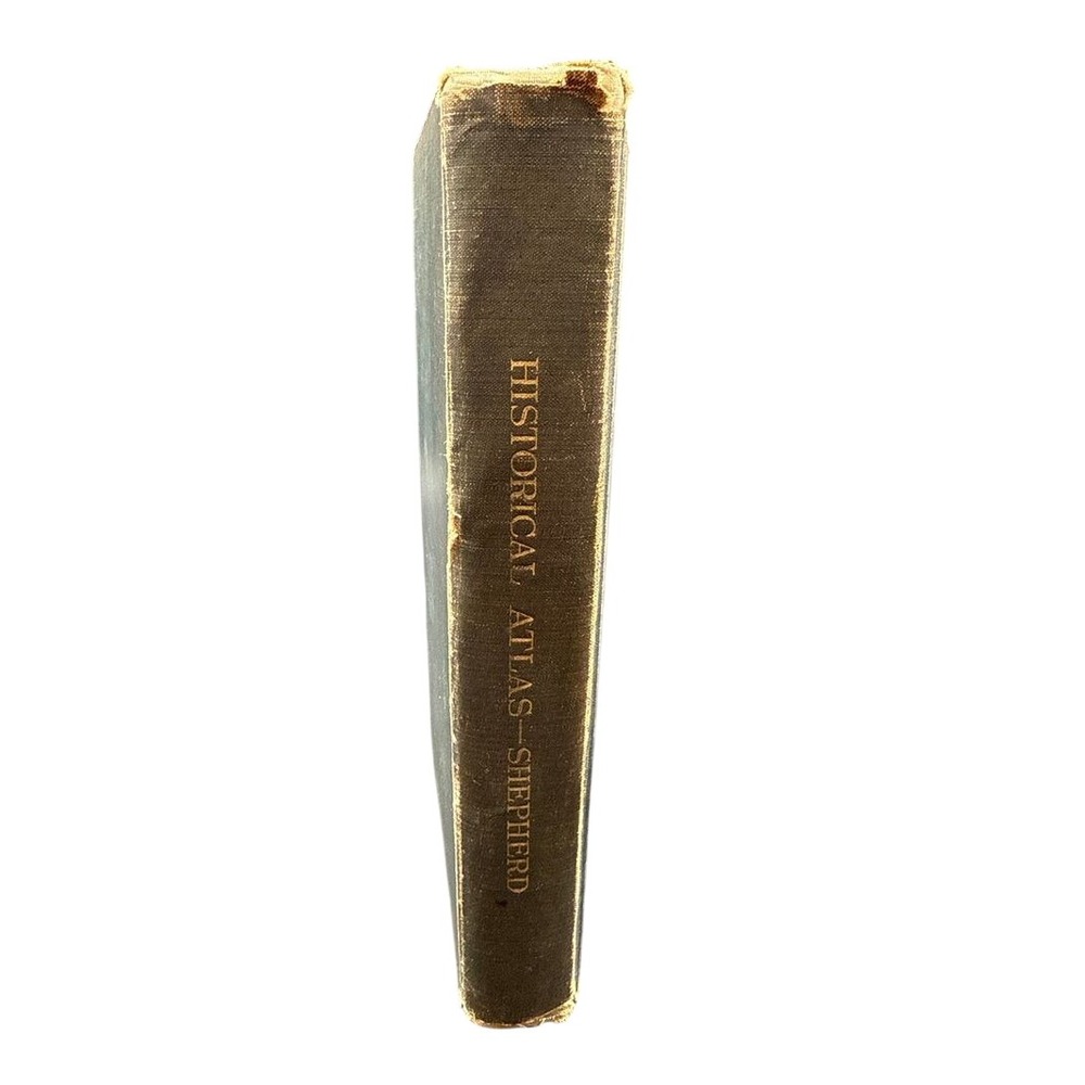 1929 Historical Atlas William R Shepherd Seventh Edition Henry Holt Hardcover - Picture 2 of 5